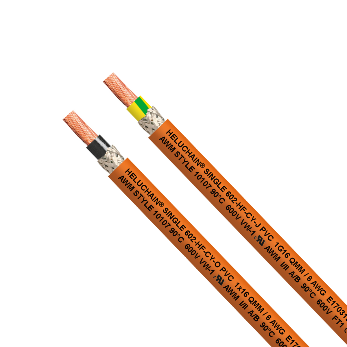 Кабелі з ПВХ-оболонкою та UL/CSA-сертифікацією