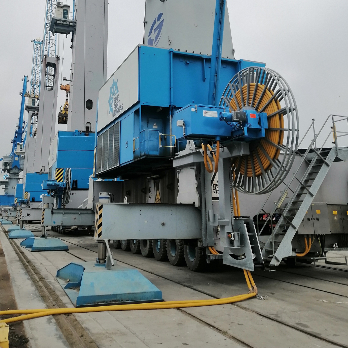 Кранові барабанні кабелі з UL/CSA-сертифікацією