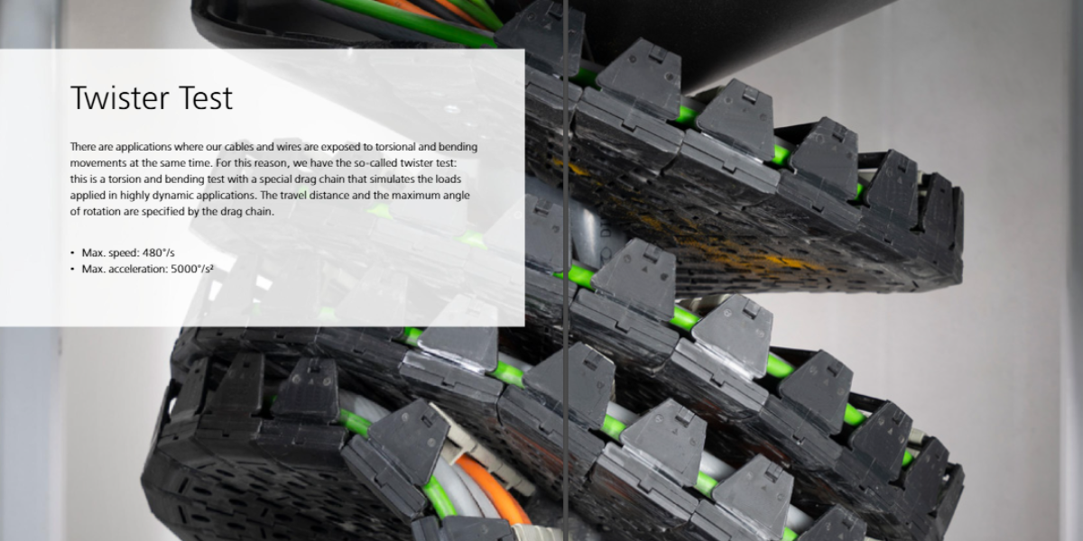 Огляд гнучких кабелів для рухомих механізмів на виробництві (6 клас гнучкості)