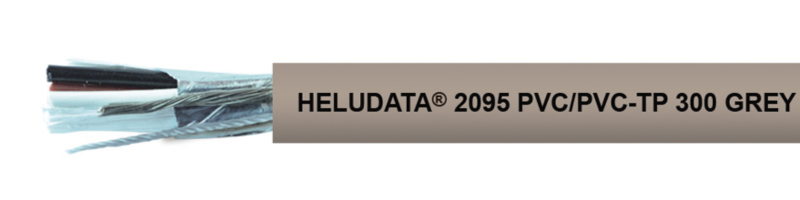 HELUDATA® 2095 PVC/PVC-TP 300 GREY