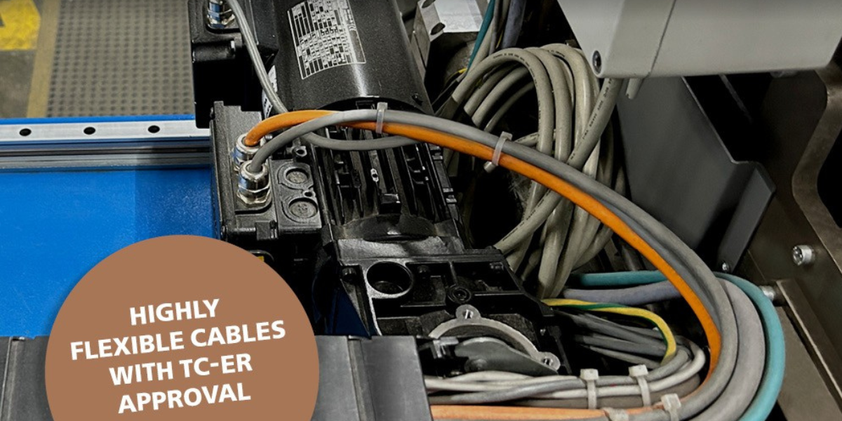 Високогнучкі кабелі для систем тягових ланцюгів та відкритої установки