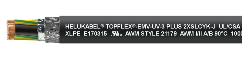 TOPFLEX®-EMV-UV-3-PLUS-2XSLCYK-J UL/CSA