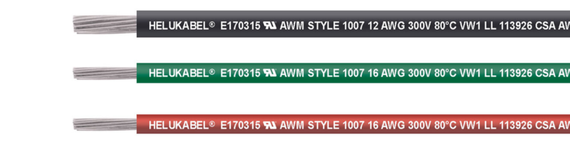 HELUKABEL® SINGLE CORE UL Style 1007