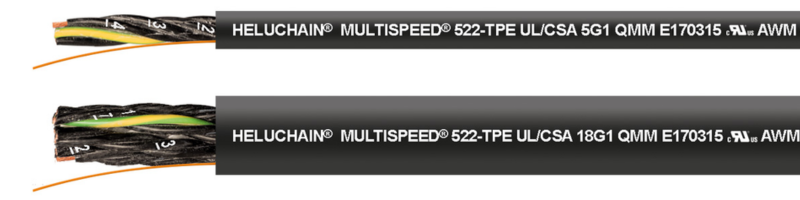 HELUCHAIN® MULTISPEED® 522-TPE UL/CSA