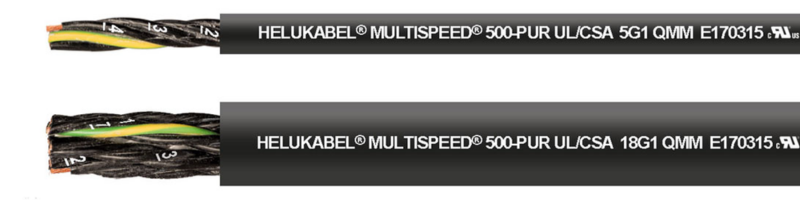 MULTISPEED® 500-PUR UL/CSA