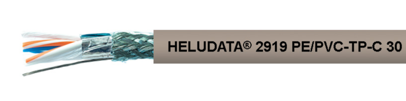 HELUDATA® 2919 PE/PVC-TP-C 30 GREY