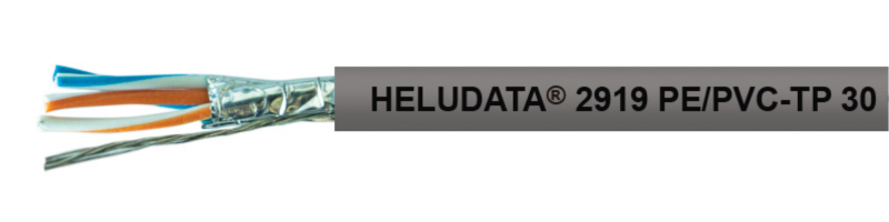 HELUDATA® 2919 PE/PVC-TP 30 GREY